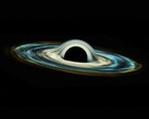 An artist's illustration representing a black hole. (Image source: MasterTux - Pixabay)