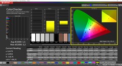 CalMAN ColorChecker calibrated