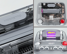 ModRetro's M64 Translucent FPGA retro console pictured