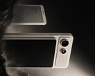 The A10 will be powered by an entry-level Snapdragon SoC. Pictured: a promo picture with the magnetic display attached to the phone.