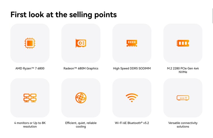 Geekom A6 feature highlights