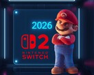 A 3D Mario looking at a 2026 Switch 2 calendar (Image source: Nintendo of America with edits)