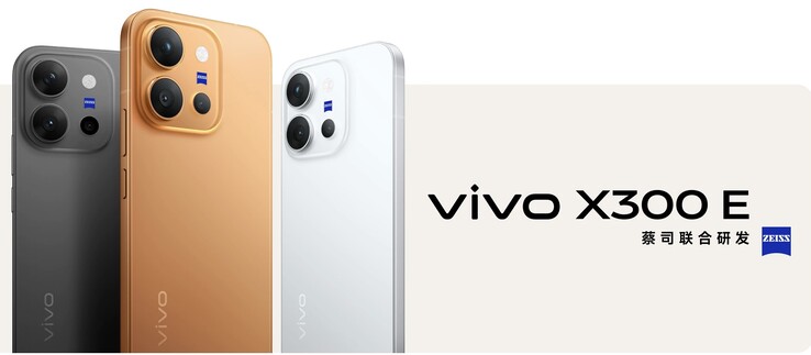 The Vivo X300 E comes in three color options.