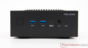 Peladn HO5 - Connections on the front panel