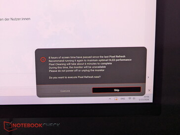 After 8 hours of runtime, it can still be skipped