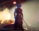 A Dragonborn character in cinematic view in Baldur's Gate 3