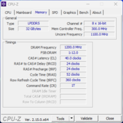 CPU-Z Memory