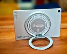 The round stand on the Lenovo Tab Plus Gen 2 is extremely versatile.