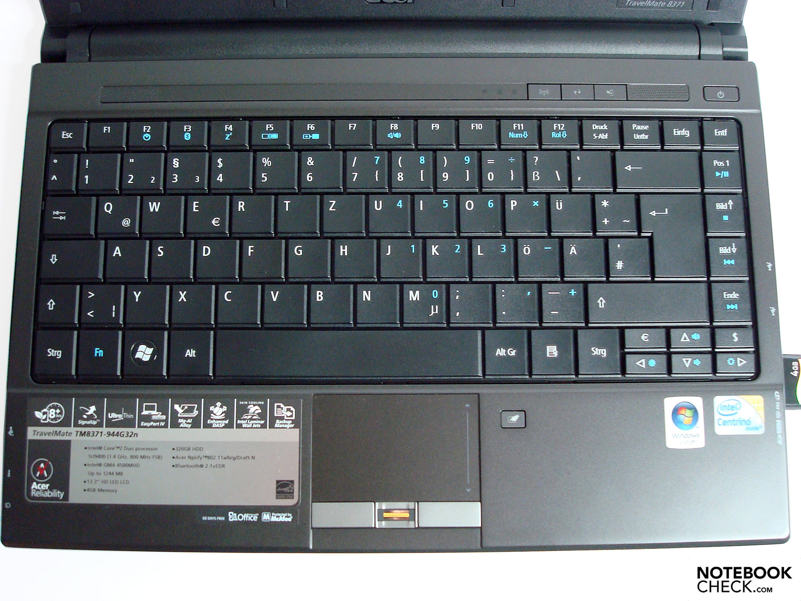 Раскладка клавиатуры ноутбука Асер