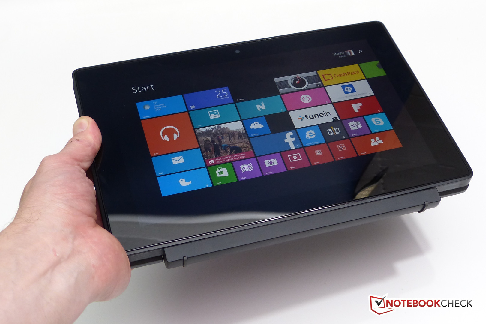 Dell Venue 10 Pro 5055 Convertible Review - NotebookCheck 