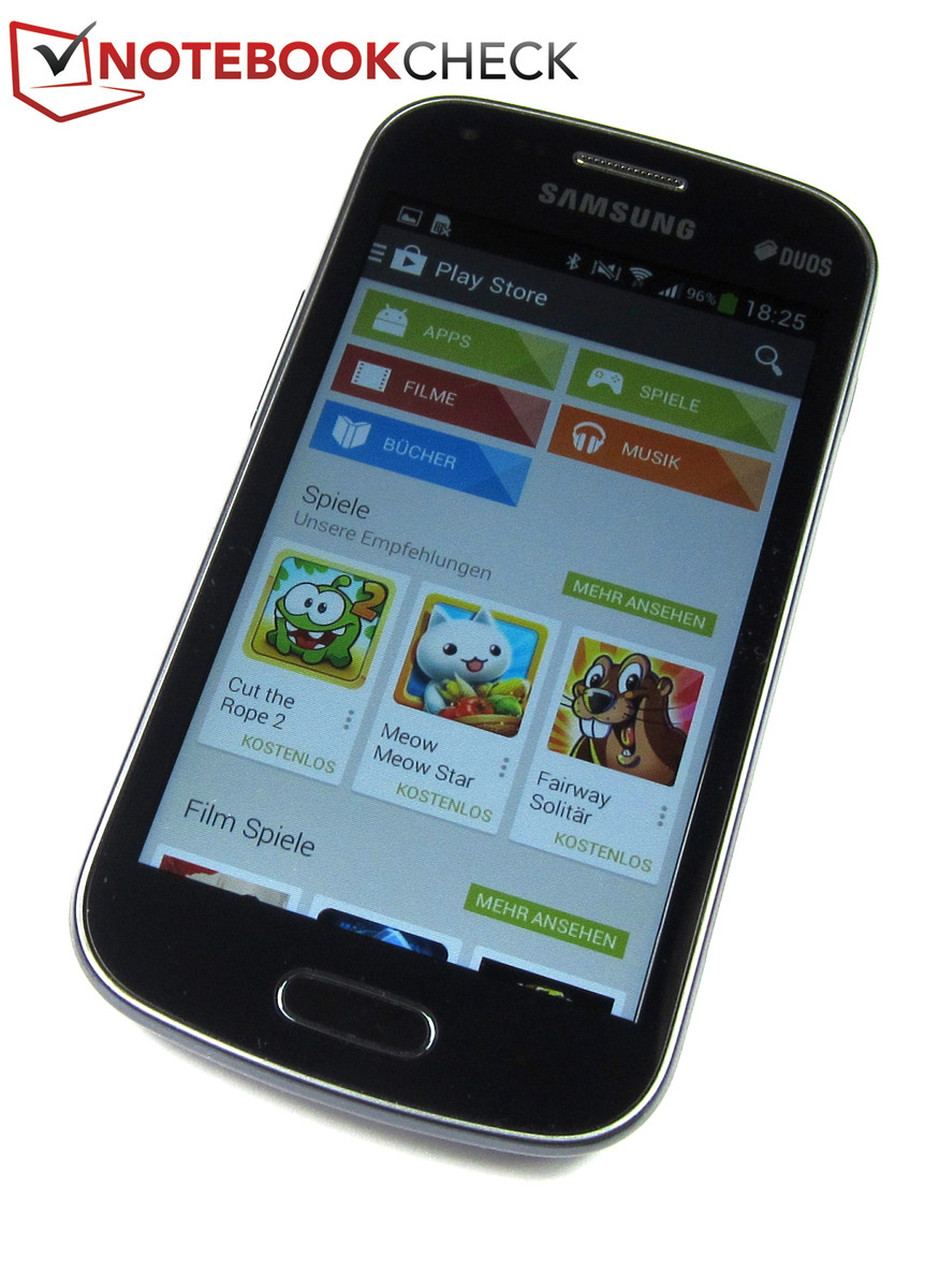 anders amplitude Classificeren Review Samsung Galaxy S Duos 2 GT-S7582 Smartphone - NotebookCheck.net  Reviews