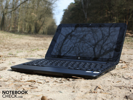 Review HP Mini 210-1021EG Netbook NotebookCheck.net Reviews