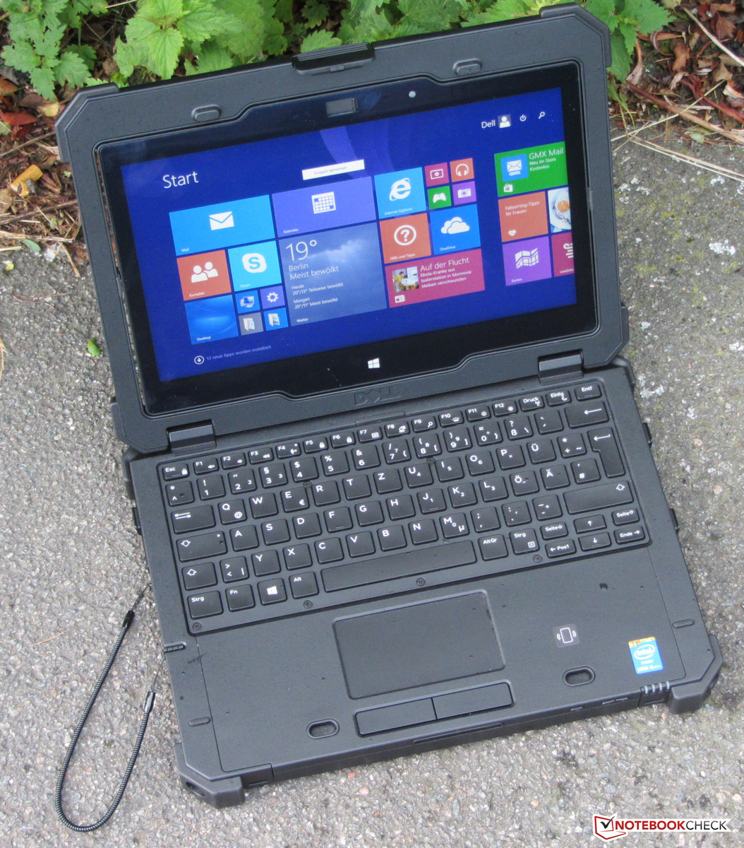 Dell Latitude 12 Rugged Extreme Convertible Review - NotebookCheck.net ...