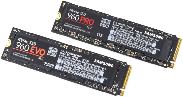 Samsung 960 Evo and Samsung 960 Pro SSD Review NotebookCheck.net Reviews