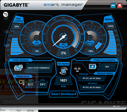SmartManager gives a quick glimpse at system vitals