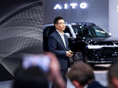 Seres' president introduces Aito to the rest of the world. (Image source: Seres)