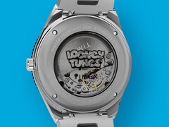 See-through caseback showcasing the Timex M79's automatic movement inside
