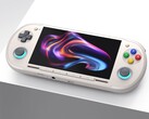 The Retroid Pocket 6 has symmetrical thumbsticks and four buttons below the screen. (Image source: Retroid)