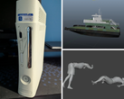 Rockstar North's Xbox 360 Development Kit pictured alongside cut content for the title