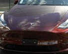 The Berlin Model Y in Midnight Cherry Red (image: Vision E Drive/YT)