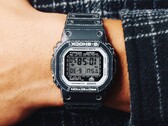 The Casio origami-inspired watches (DW-5600RGM-1 pictured) are now available in the UK. (Image source: Casio)