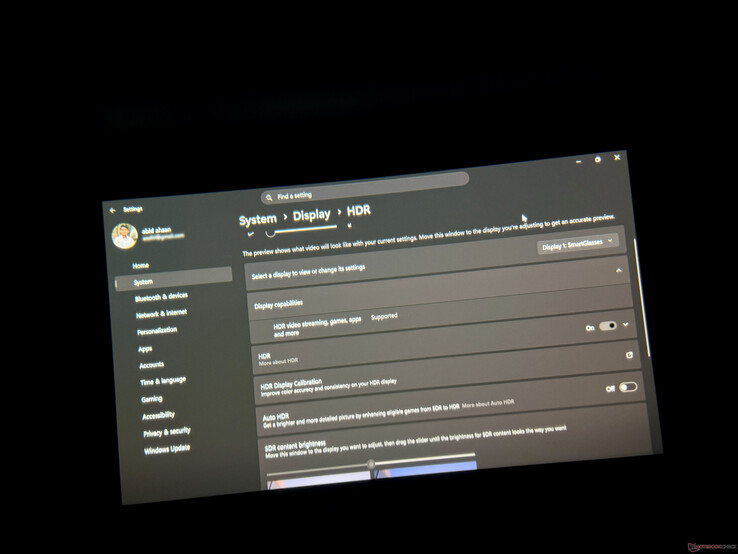 HDR10 support on the RayNeo Air 4 Pro glasses
