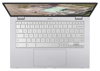 Backlit keyboard with large 6-inch trackpad (Source: Amazon)