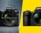 The Nikon Z6 III features slightly different design language compared to Nikon's current-gen full-frame hybrid camera. (Image source: Nikon / Nikon Rumors - edited)