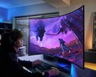 Promotional image of Samsung Odyssey Ark 2nd Gen gaming monitor. (Image source: Samsung)