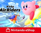 The Kirby Air Riders Nintendo eShop banner is shown (Image source: Nintendo eShop with edits)