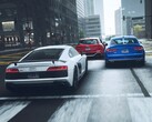 Cars racing in NFS Unbound. (Image Source: Electronic Arts)