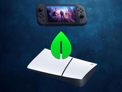 PS5 power saver mode shown with PS6 handheld mockup (Image source: Sony PlayStation with edits)