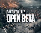 Battlefield 6 open beta banner is shown (Image source: Battlefield YouTube with edits)
