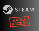 Banner showing Steam logo with early access stamp (Image source: Steam with edits)