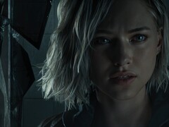 Grace Ashcroft from Resident Evil 9 after DLSS 5 upscaling.