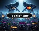 An illustrative image depicting the situation with recent censorship (Image source: Logos-world and Vecteezy; edited)