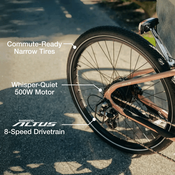 The XPress Lite comes with a 500 W motor