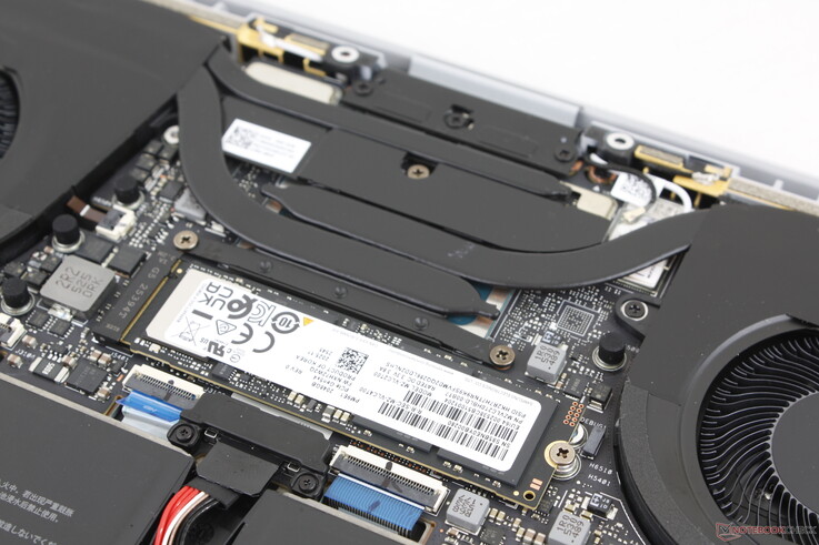 Model supports just a single M.2 SSD with no dedicated heat spreader or cooling