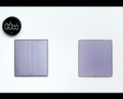 Galaxy Z Fold 7 (left) and Oppo Find N6 (right) unfolded.