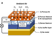 The best performance is only available with normal ambient air. (Image: Nature Communications)
