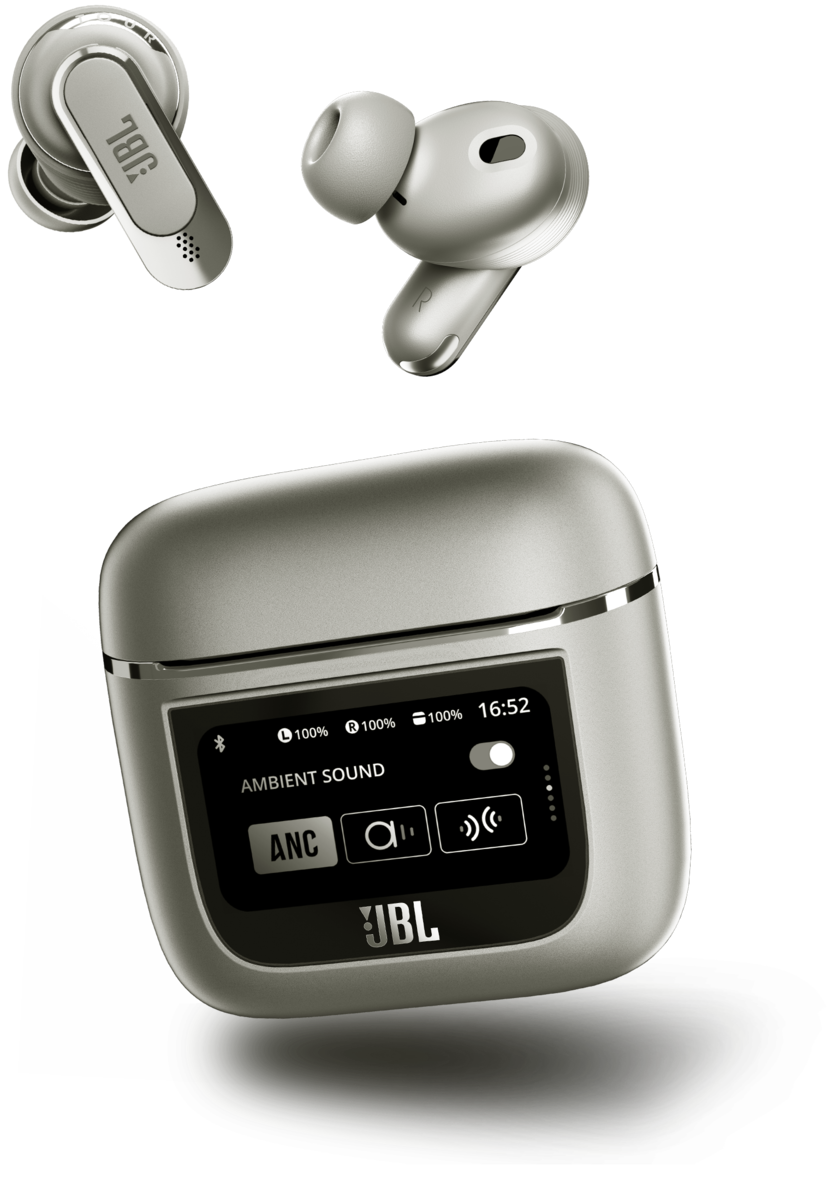 JBL launches Tour PRO 2 earbuds with world's 1st touchscreen charging case  – India TV
