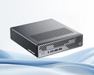 The MS-03 starts at $759. Pictured: a promo picture showing the front of the mini PC.