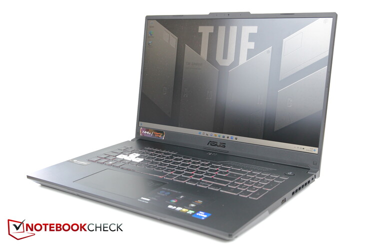 Asus TUF Gaming F17 Meets Battery Reviews Dim and Life 3D Poor Build Performance Quality Display Review: and Laptop Good - NotebookCheck.net
