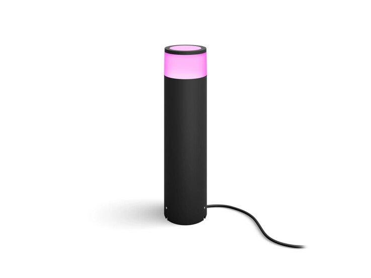 The Philips Hue Calla Large outdoor pedestal light. (Image source: Philips Hue)