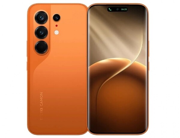 The Tecno Camon 50 Ultra has a curved display and triple rear cameras.