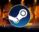 An image showing the game Unbound: Worlds Apart and the Steam logo.