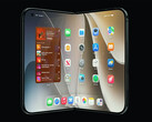 Apple iPhone Ultra foldable phone render.