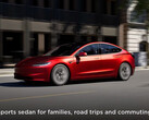 The Model 3 refresh was once listed with front camera on the official website. (Image source: Tesla)