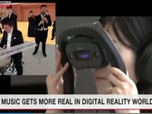 Canon Japan unveils mixed reality headset prototype to enjoy music performances. (Source: NHK World News)