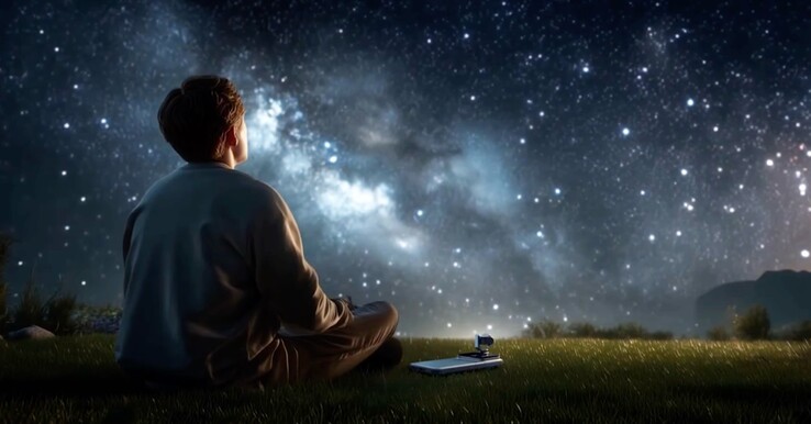 The Robot Phone's camera can also track stars in order to take sharp long-exposure shots